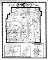 Harrison Township, Milledgeville, Dover, New Brunswick, Mechanicsburg, Boone County 1878 Microfilm